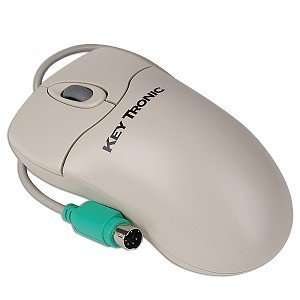  Key Tronic 3 Button PS/2 Scroll Mouse (Beige) Electronics