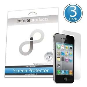   for iPhone 4 (3 Pack) ANTI FINGERPRINT Cell Phones & Accessories