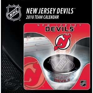JF Turner New Jersey Devils 2010 Box Calendar   New Jersey Devils 5 in 