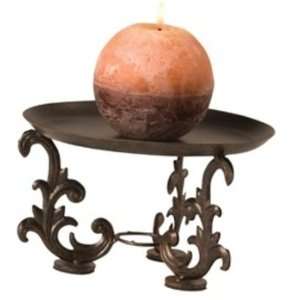    Wilco Imports Metal Candle Stand, 4 1/4 Inch