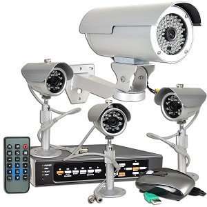 Channel Standalone Network DVR Surveillance Kit w/Smartphone Remote 