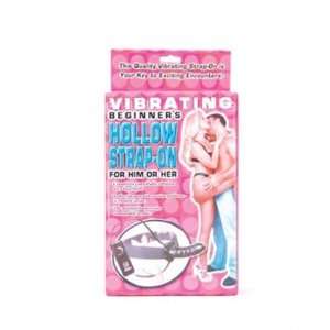  Vibrating beginners hollow strap on black Health 