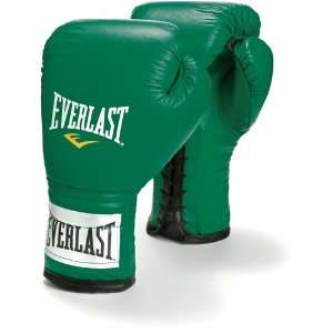  Everlast Professional Lace Up Training Gloves, GN, 18 
