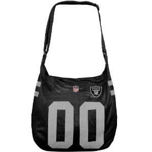  Oakland Raiders Black Veteran Jersey Tote Bag Sports 