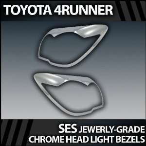  2007 2009 Toyota 4Runner Chrome Head Light Bezels 