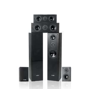  Fluance AV Series 6.0+ Surround Sound Home Theater Speaker 