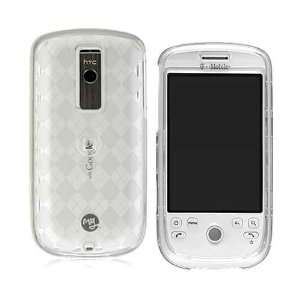  For MyTouch 3G Crystal Skin Case Cover Clear Argyle Electronics