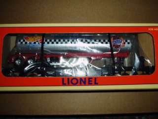 Lionel # 52130 HOT WHEELS RACING Flat Car   Petty  