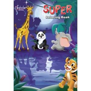  iScholar Super Coloring Book, 11 x 8.25 Inches, 96 Pages 