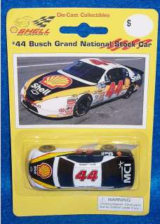 SHELL MOTORSPORTS DIE CAST #44 BUSCH GRAND NATIONAL STOCK CAR BOBBY 