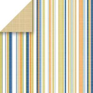  Scrapbook Paper   Poolhouse Collection   Tile Stripe Arts 