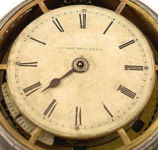 WATERBURY Series B Rotary Long Wind Pocket Watch 1882  