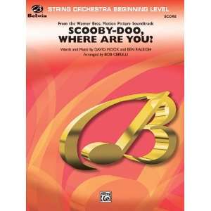  Scooby Doo, Where Are You? Conductor Score String 