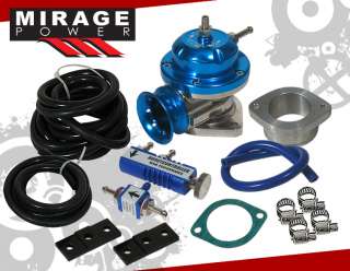 UNIVERSAL TURBO RS TYPE BLUE BLOW OFF VALVE BOV+BOOST  