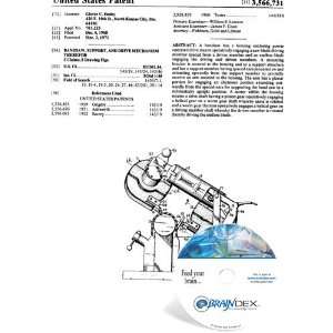   CD for BANDSAW, SUPPORT, AND DRIVE MECHANISM THEREFOR 