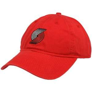  Portland Trail Blazers Ladies Red Basic Logo Slouch Adjustable Hat 
