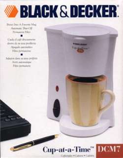 Black & Decker Cup At A Time DCM7 Coffee Maker  