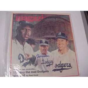  1982 Daily News Magazine Dodgers LEO DUROCHER AUTO Sports 