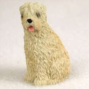  Soft Coated Wheaten Miniature Dog Figurine