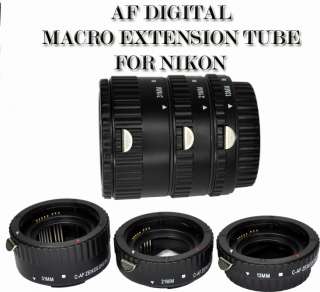 NEW Macro Extension Tube for Nikon D300s D700 D3000  