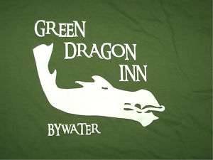 Green Dragon Inn T Shirt Lord Of The Rings Frodo  