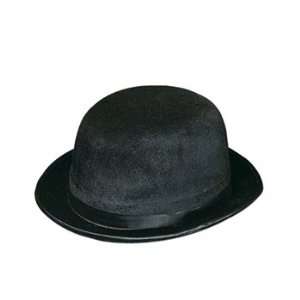  Black Vel Felt Derby 1/Pkg