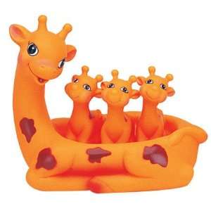  GIRAFFE 4 pc Bathtub Family   Floating Fun Toys & Games