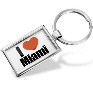 Keychain I Love Miami region United States, North America   Hand 