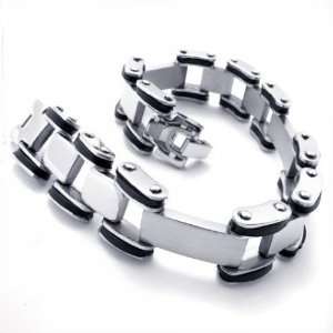   Titanium Steel Bracelet 316L Grade Jewelry CET Domain Jewelry