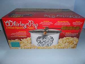 Wabash Whirley Pop Stovetop Popcorn Popper 644994  