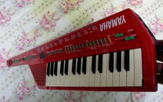 YAMAHA SHS 10 DIGITAL MIDI KEYTAR KEYBOARD RED  