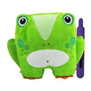  Inkoos Mini Plush Frog with Marker   Green Toys & Games