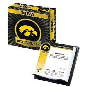  Iowa Hawkeyes 2012 Box Calendar