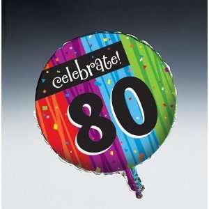  Milestone Celebrations 80th Birthday Foil Balloon Kitchen 