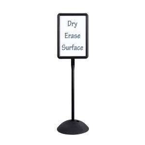   Double Sided Standing Arrow Dry Erase Message Sign
