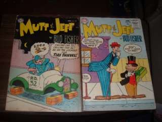 Mutt and Jeff 12 144   lot of 34 comic books  