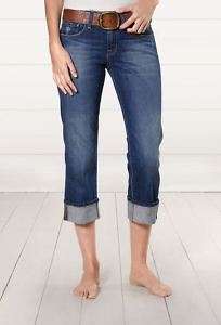 NWT Lucky Brand Summer Sweet N Low Cropped Jeans 25 32  