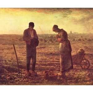  Hand Made Oil Reproduction   Jean François Millet   32 x 
