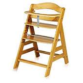 Hauck Alpha Wooden Grow With You Highchair, Natural