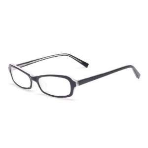  HT014 prescription eyeglasses (Balck/White) Health 