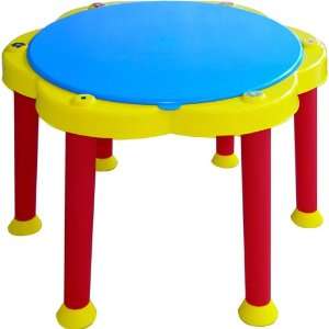  Flower Shaped Sand & Water Play Table with Cover Toys 