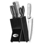 Ginsu 4875 8 Piece Stainless Steel Knife Set with Block