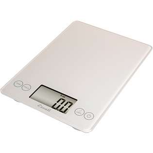    Escali Arti White 15 pound Digital Food Scale 