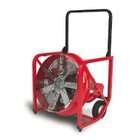 Supervac Electric PPV Fan with 1.5 Hp Variable Speed Motor, 20 Blade 