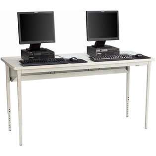 Bretford 60in x 30in Adjustable Height Computer Table by Bretford at 