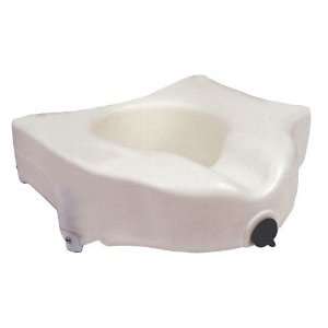 Complete Medical 1152A Raised Toilet Seat with Lock without Arms 4 
