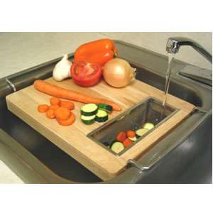 Handy Gourmet Solid Wood Cutting Board 017874137084  