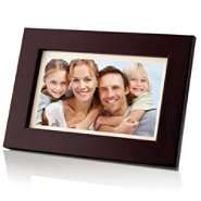 Coby 8 (43) Digital Photo Frame with Multimedia Playback Wooden 