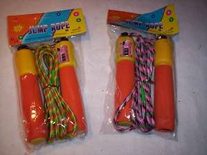 lightweight jump ropes with counters great for kids FREE ship COLOR 