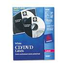 Quality Avery Avery 5698   Laser CD/DVD Labels, Matte White, 100/Pack